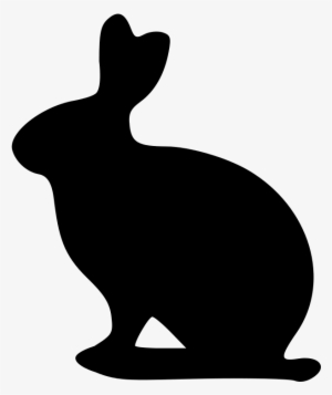 Easter Bunny Silhouette Png Download - Zazzle Custom Alice's Rabbit Bag #1768323