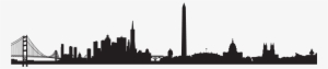 Clip Transparent Stock Dc Skyline Clipart #1768454