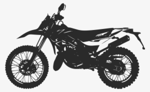 Motorbike Enduro Silhouette - Aprilia Rx 125 2009 #1768875