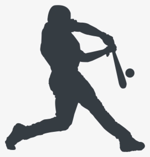 Athlete Silhouette - Baseball #1768987