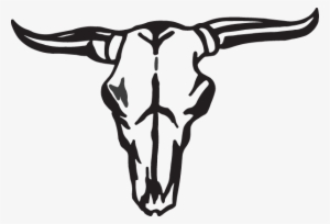 Banner Stock Bull Decal - Steer Skull Clip Art #1769439