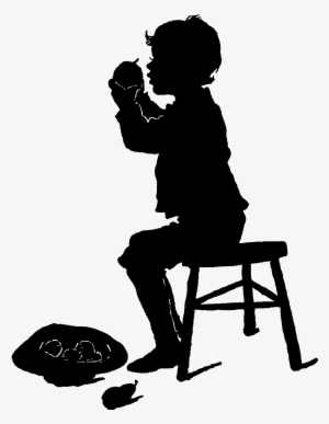 Digital Antique Boy Silhouettes Images - Digital Stamp #1769641