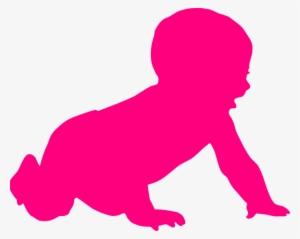 Baby Silhouette Clip Art At Clker Com Vector Clip Art - Baby Silhouette Clip Art #1769983