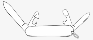 Swiss Army Knife Silhouette #1770060