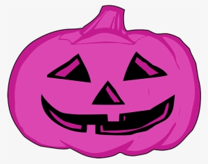 Lila Pumpkin Head - Jack O Lantern Png White #1770113