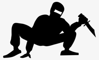 Ninja, Japan, Fighter, Martial Arts, Elegant, Knife - Clip Art Assassin #1770196