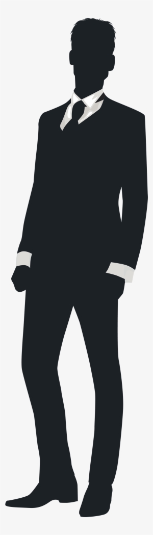 Groom Silhouette Clip Art #1771477