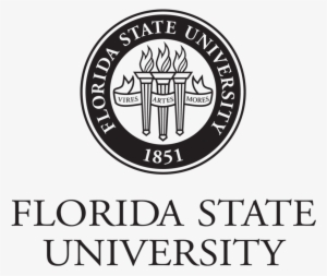 Fsusig Centered Stacked Black - Florida State University Emblem #1773377