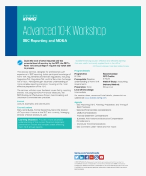 Detailed Description - Kpmg #1774125