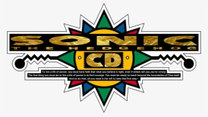 Sonic The Hedgehog Cd - Sonic Cd Japanese Logo #1774881 Sonic The Hedgehog Cd - Sonic Cd Japanese Logo #1774881