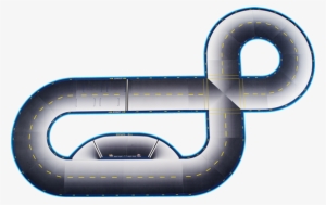 Hot Wheels Ai Starter Set Street Racing Edition Track - Inflatable #1775145