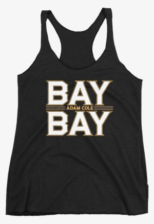 Adam Cole "bay Bay Logo" Women's Racerback Tank - Adam Cole Bay Bay Logo #1775394