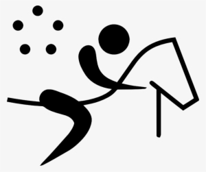 Olympic Symbols Clip Art - Olympic Modern Pentathlon Symbol #1775985