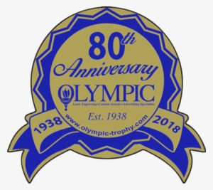 Olympic Trophy 80th Anniversary Ribbon - Olympic #1776010