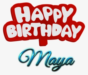 Maya Happy Birthday Name Logo - Happy Birthday Walid #1777376