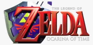 Zelda Ocarina Of Time Logo Png - Legend Of Zelda Ocarina Of Time #1777667