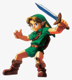 Young Link Ocarina Of Time - Zelda Ocarina Of Time #1778020