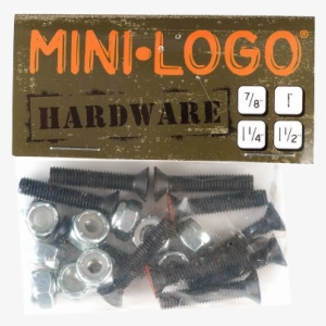 Mini Logo Hardware Single Pks - Mini-logo Skateboard Hardware (1-inch) By Mini-logo #1778142