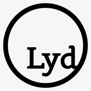 Lydværftet Minilogo Sort #1778295