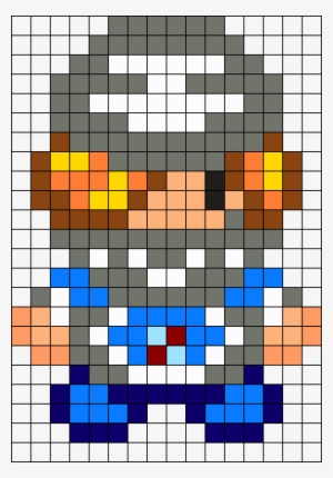 Skeik Legend Of Zelda Ocarina Of Time Perler Bead Pattern - Legend Of Zelda Perler Bead Pattern #1778547