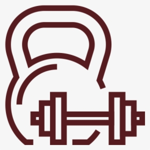 Kettle Bell And Barbell - Brain Train Icon #1778955