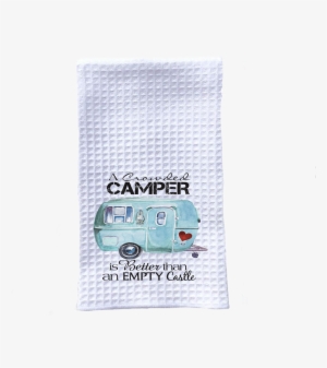 Kitchen Towel Camping Crowded Camper Trailer - Samba #1779610