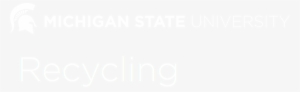 Msu Recycling Logo Graphic - Beige #1780782