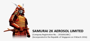 Samurai 2k Aerosol Limited #1781139