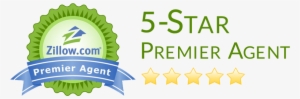 Zillow 5 Star Logo Png Png Library - Zillow Reviews #1781164