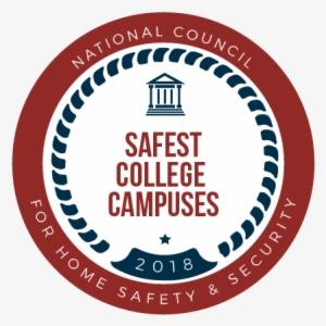 2018 Safest College Campuses Badge - Academy For Scientific Investigative Training #1782399