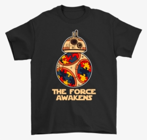 Bb-8 Autism Awareness The Force Awakens Star Wars Shirts - Washington Capitals Stanley Cup Gear #1782547