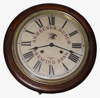 Historic "anheuser-busch*brewing Association" Advertising - Clock #1783825