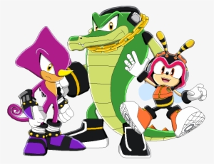 Team Chaotix - 8 Bit Espio #1783955