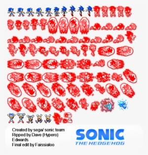 Ultimate Sonic 2 Sprite Sheet, HD Png Download , Transparent Png Image -  PNGitem