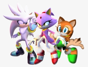 Sonic Team Wikipedia - Sonic The Hedgehog Team Silver #1784269