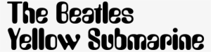 The Beatles 'yellow Submarine' - Beatles Yellow Submarine Logo #1784780