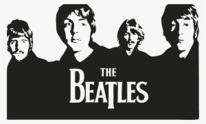 Beatles Vector Silhouette - Beatles Abbey Road Stencil - Free ...