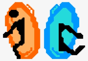 Portal - Pixel Art Portal 2 #1785109