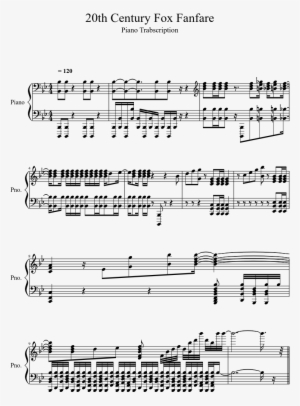 20th Century Fox Fanfare Sheet Music 1 Of 1 Pages - Slava Kpss #1785548