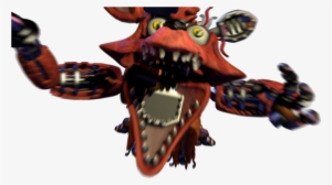 Five Nights At Freddy's 2 Png - Fnaf Withered Foxy Jumpscare #1786817