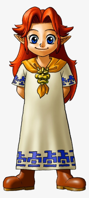 Could Be Based Off Of Malon's - Legend Of Zelda Ocarina Of Time Girl #1787093