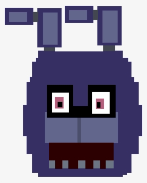 Five Nights At Freddy's Wallpaper Titled Bonnie Pixel - Five Nights At Freddy's Pixel Art Bonnie #1787294