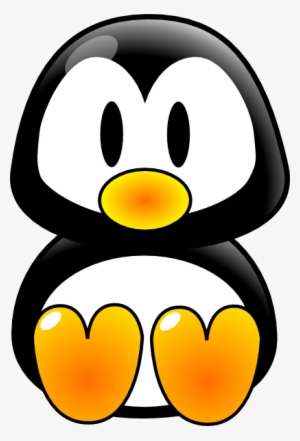 Baby Tux Clip Art At Clker Pingu Clipart - Penguin Clip Art #1787417