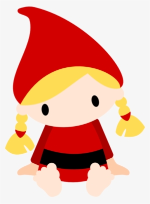 Gnome Svg Garden - Girl Gnome Clipart #1787596