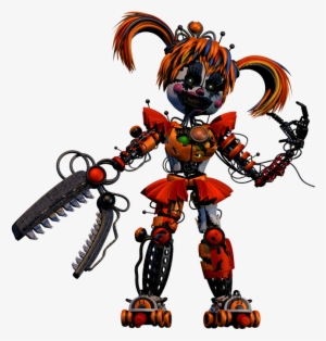 Scrap Baby Render By Endyarts On Deviantart - Five Nights At Freddy's Scrap Baby #1787812