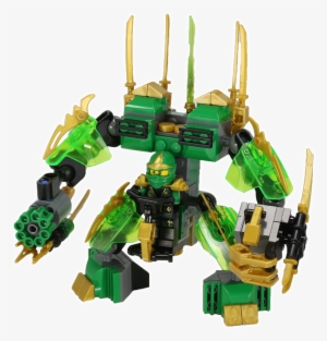 Green-mech2 - Lego Ninjago Green Ninja Robot #1788375