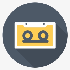 Cassette Icon - Flat Multimedia Icon #1788490