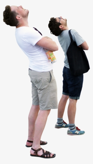 People Looking Up Png #1788884
