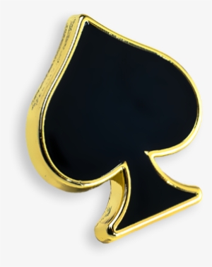 'ace Of Spades' Pin - Emblem - Free Transparent PNG Download - PNGkey