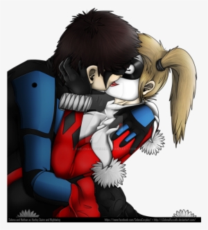 Harley Quinn And Nightwing W/ Speedpaint By Xselenarussellx - Nightwing Y Harley Quinn #1788969